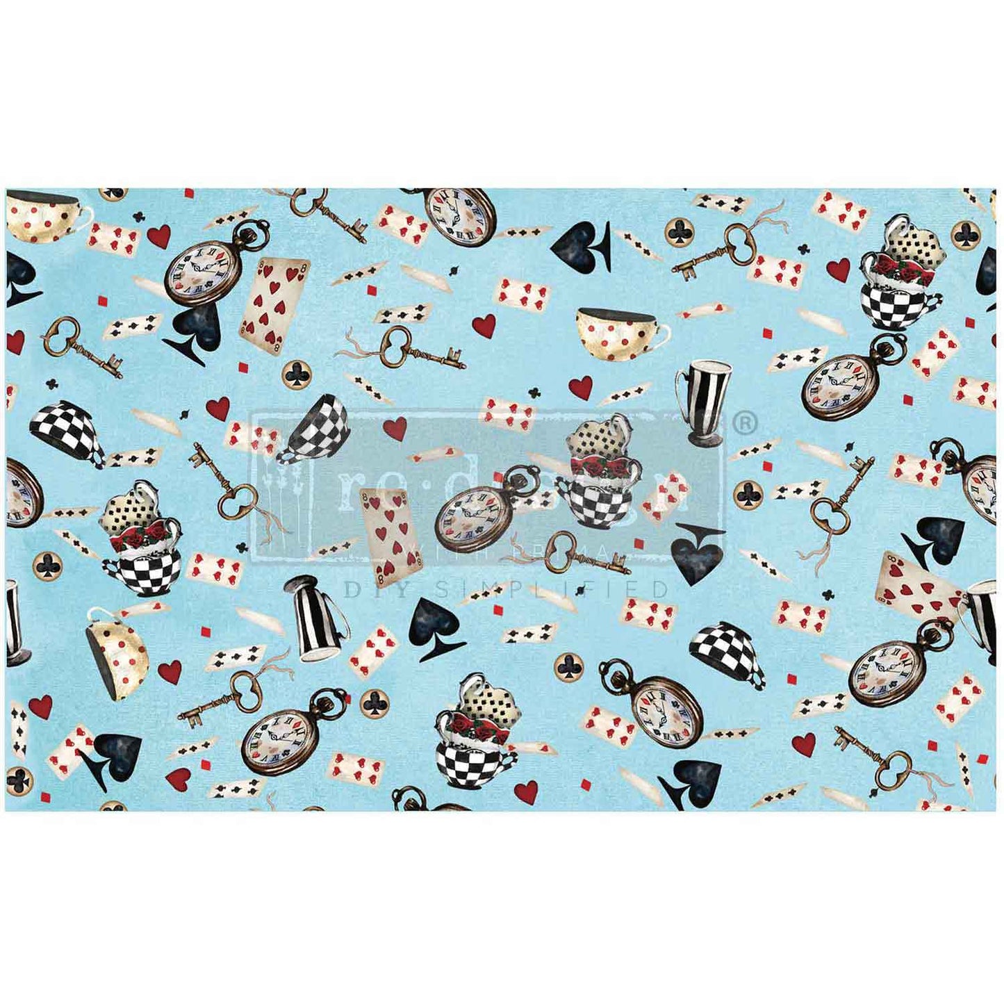 Decoupage Decor Tissue Paper - Wonderland Whimsy