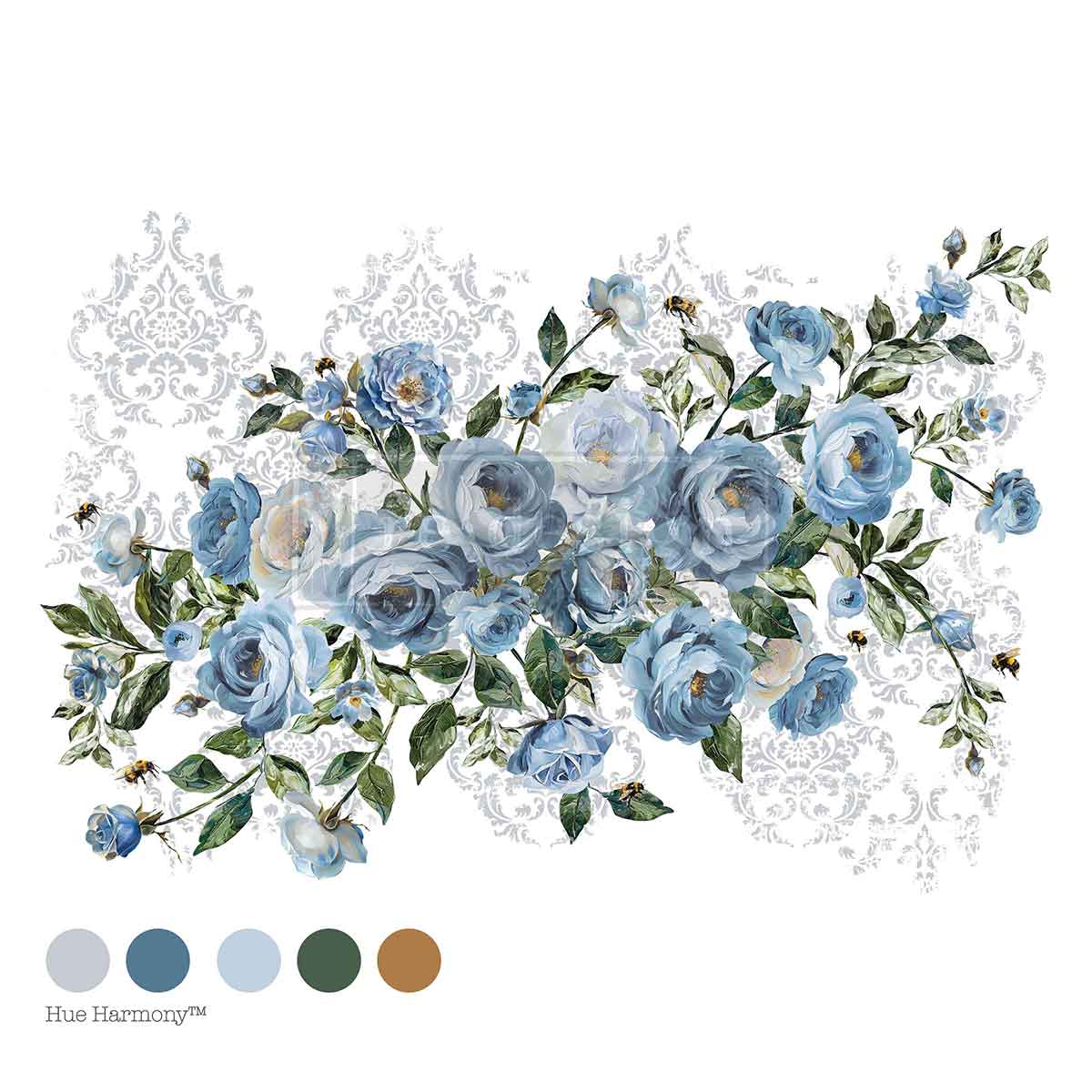 Decor Transfers® - Azure Blossom