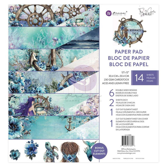 A Mermaid's Tale Collection 12x12 Paper Pad