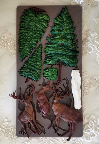 Decor Moulds® – Evergreen Christmas Magic – 1 pc,