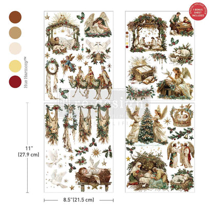 Middy Transfers® – Sacred Night Collection – 3 sheets + 1 bonus sheet, 8.5″x11