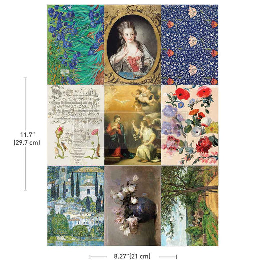 A4 Transfer –The Painted Legacy– 1 sheet, 8.27″x11.69″