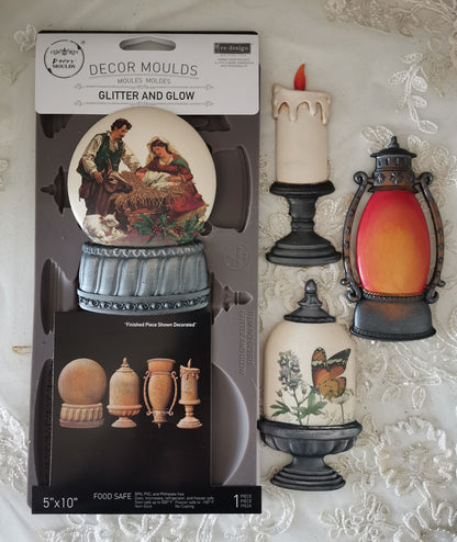 Decor Moulds® – Glitter And Glow – 1 pc, 5″x10″x8mm