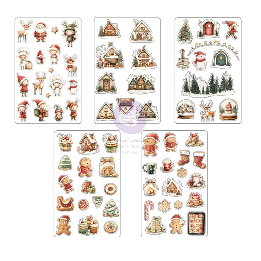 Twinkle & Treats Collection Stickers – 5 sheets, sheet size 5″x8″