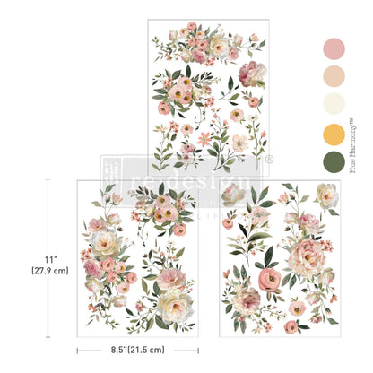 Middy Transfers® – Blush Reverie – 3 sheets, 8.5″x11″ - Redesign