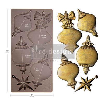 Decor Moulds® – Winter Luxe Blanks – 1 pc, 5″x10″x8mm