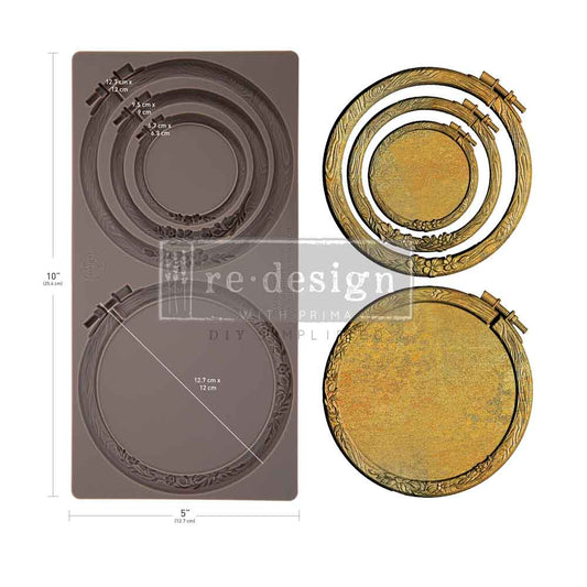 Decor Moulds® – Artisan’s Frame – 1 pc, 5″x10″x8mm