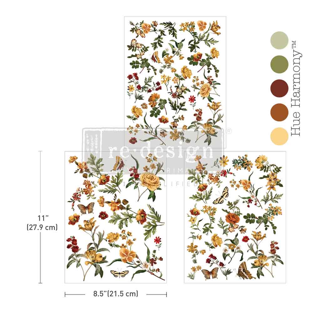 Middy Transfers® – Saffron Soltice – 3 sheets, 8.5″x11″