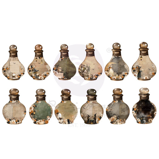 Made of Magic Collection Potion Bottle Tag Pad
