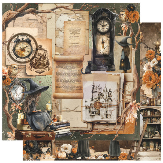 Made of Magic Collection 12×12 Sheet – Arcane Archives – 1 sheet 12″x12″
