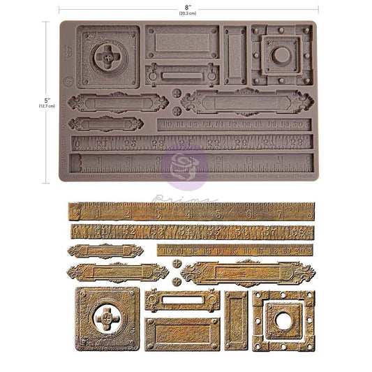Finnabair Decor Moulds® – Tapes And Labels – 1 pc, 5″x8″x8mm