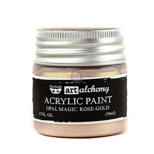 Art Alchemy: Acrylic Paint-Opal Magic Rose-Gold 1.7 fl.oz (50ml)