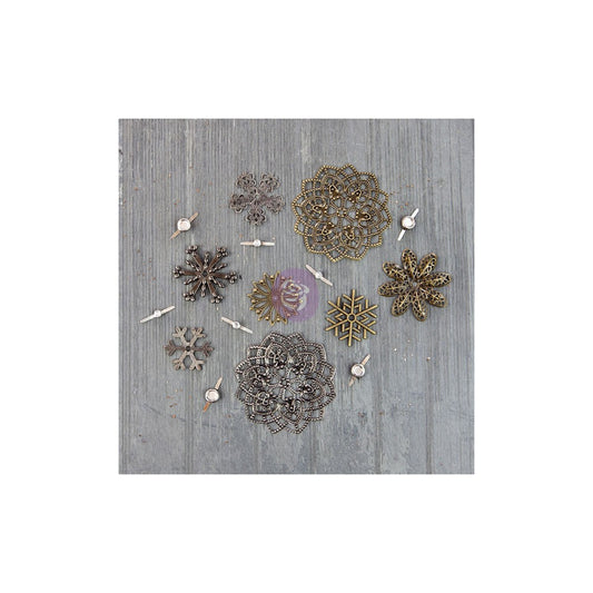 MECHANICALS -VINTAGE SNOWFLAKES