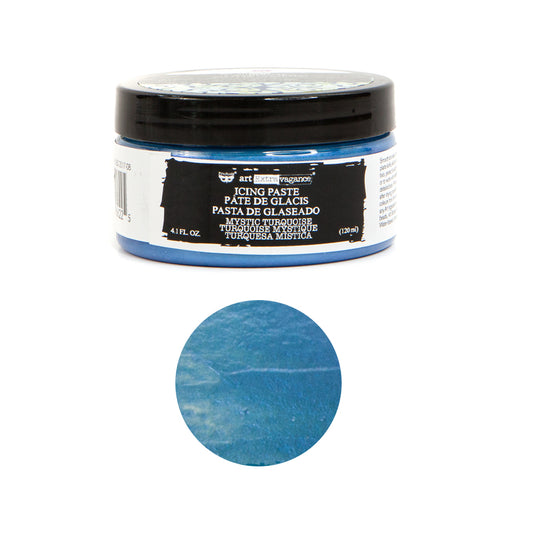 MYSTIC TURQUOISE Finnabair Art Extravagance Icing Paste - Redesign with Prima