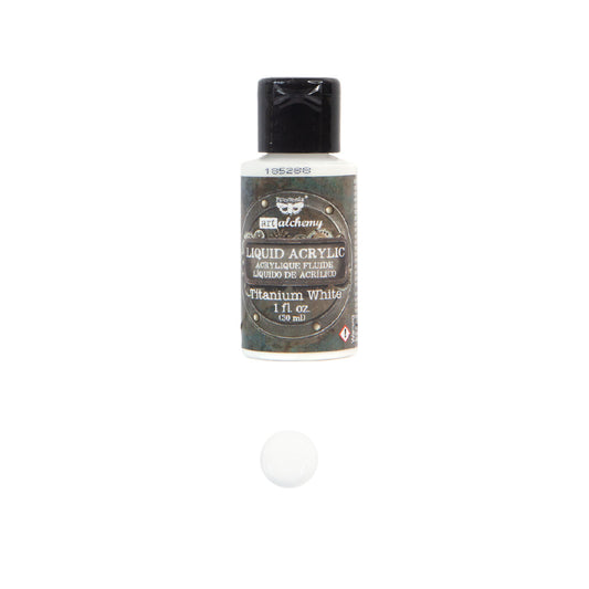 Art Alchemy-Liquid Acrylic Titanium White 1fl.oz (30ml)