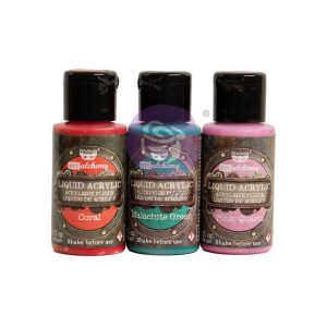 Limited Edition Liquid Acrylic Set – Precious – 3 colors x 1 fl oz (30 ml) each