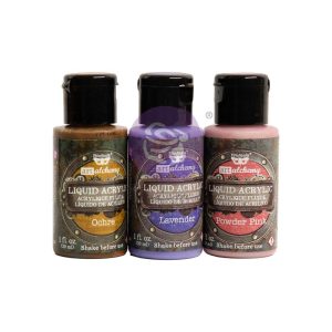 Limited Edition Liquid Acrylic Set – Sentimental – 3 colors x 1 fl oz (30 ml) each