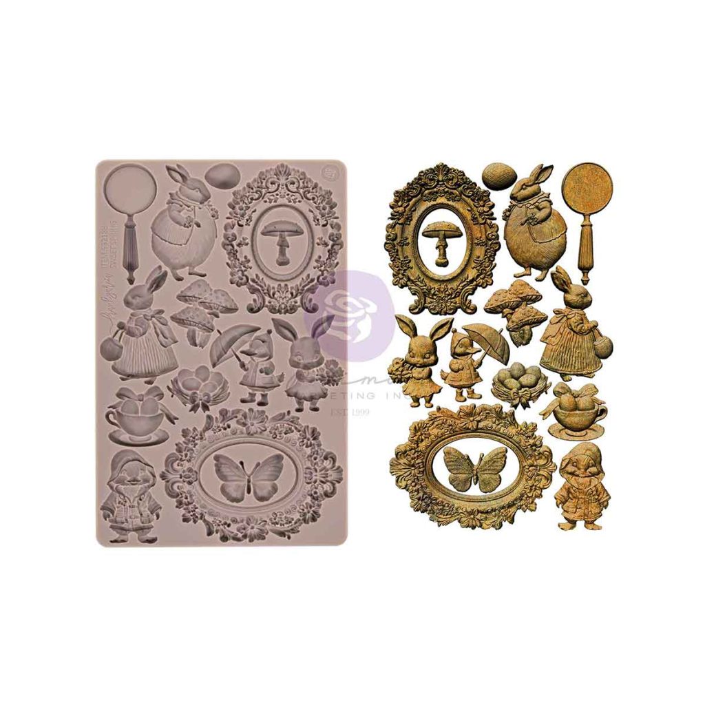 Sweet Spring Collection Mould – 1 pc, 5″x8″x8mm