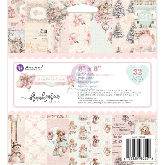 Christmas Blush Collection 6x6 Paper Pad