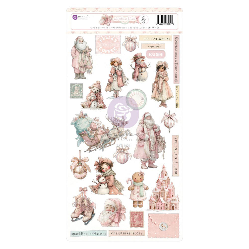 Christmas Blush Collection Stickers