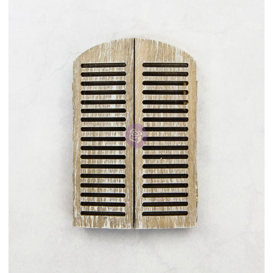 MEMORY HARDWARE – WOOD SHUTTERS
