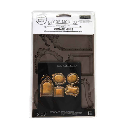Decor Moulds® – Ornate Minis – 1 pc, 5″x8″x8mm