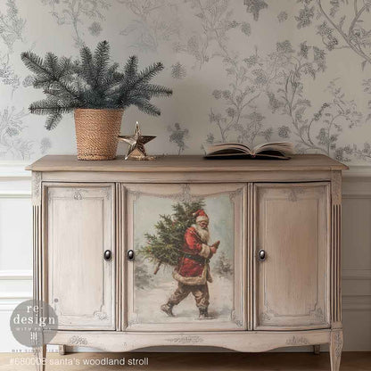 A3 Decoupage Fiber Pack – Santa’s Woodland Stroll – 3 sheets, 11.7″x16.5″