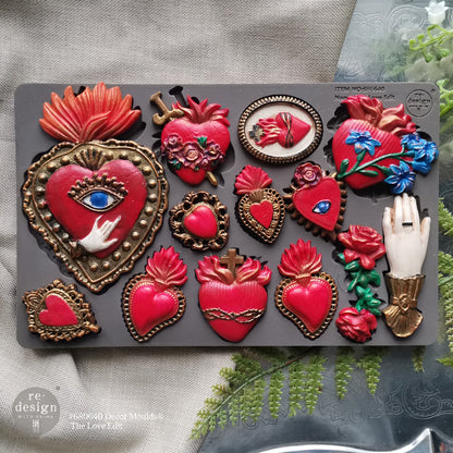 Decor Moulds® – The Love Edit – 1 pc, 5″x8″x8mm