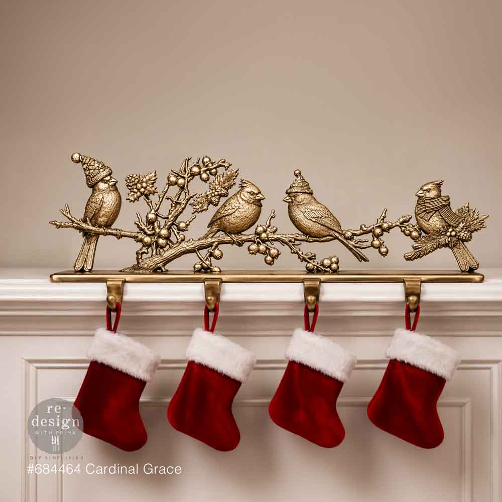 Decor Moulds® – Cardinal Grace – 1 pc, 5″x8″x8mm