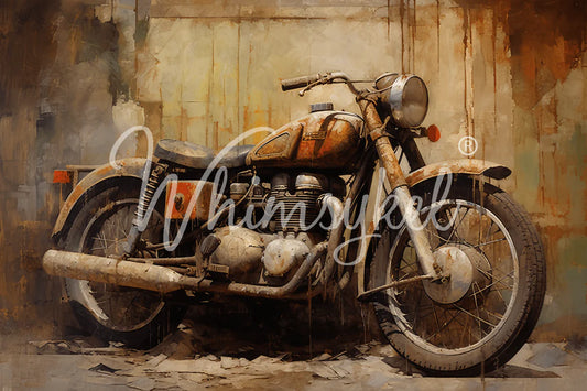 Vintage Ride - Decoupage Tissue Paper "21" x"29" Whimsykel Designs