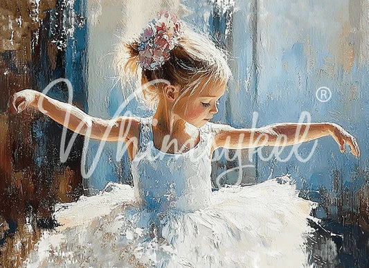 Pirouettes & Petals - Decoupage Tissue Paper "21" x"29" Whimsykel Designs