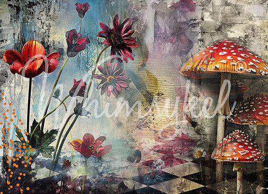 Whimsykel Wonderland - Decoupage Tissue Paper 14" x 20" WhimsyKel Designs