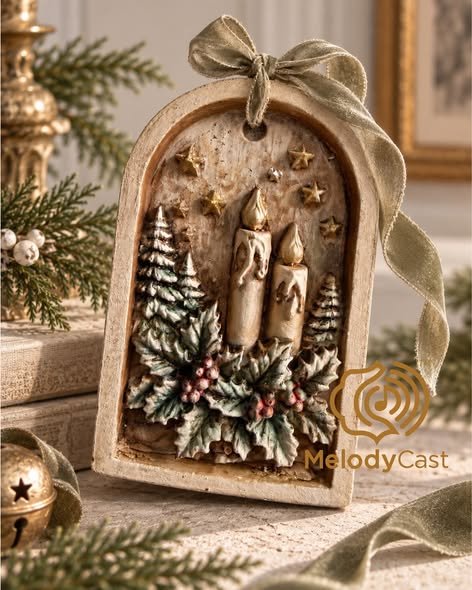 PRE-ORDER MelodyCast | Paint-Tap-Play Christmas Ornaments (Set of 6)