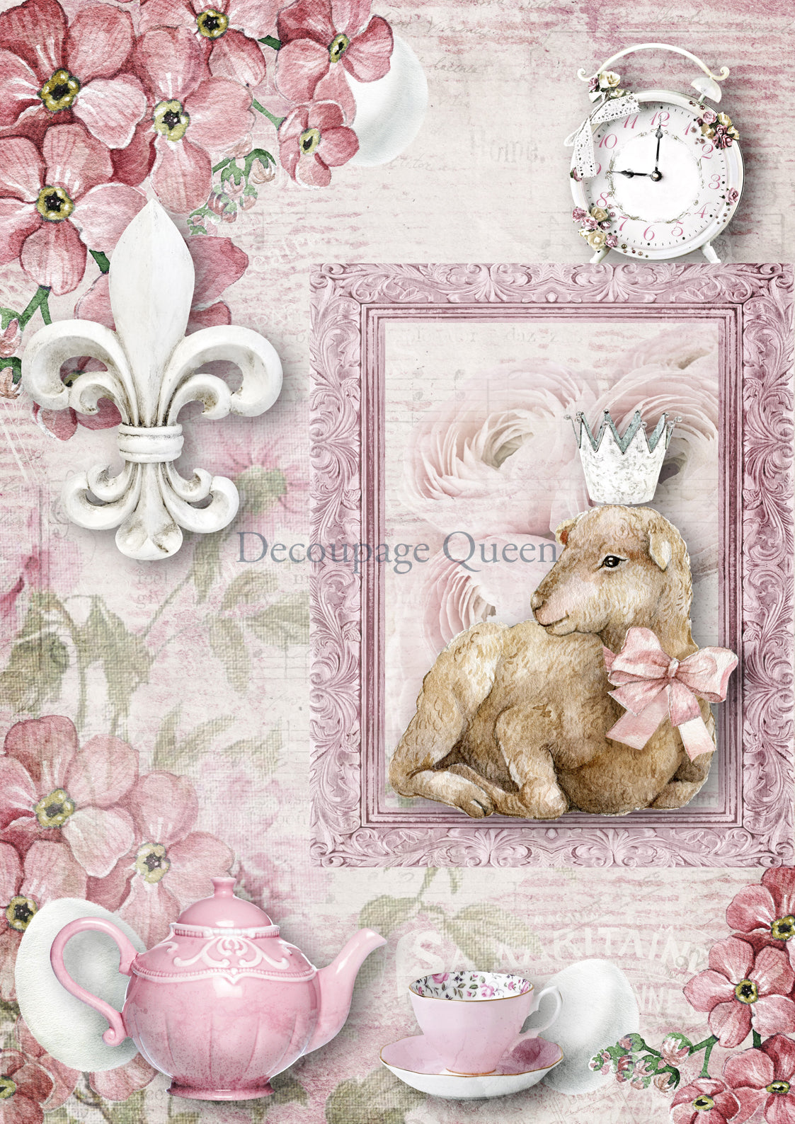 Easter Lamb by Decoupage Queen
