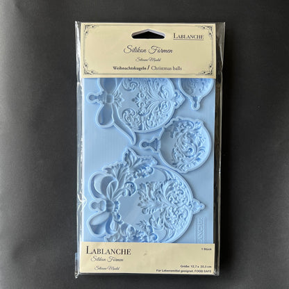 LaBlanche Christmas Balls Silicone Mould Limited Edition