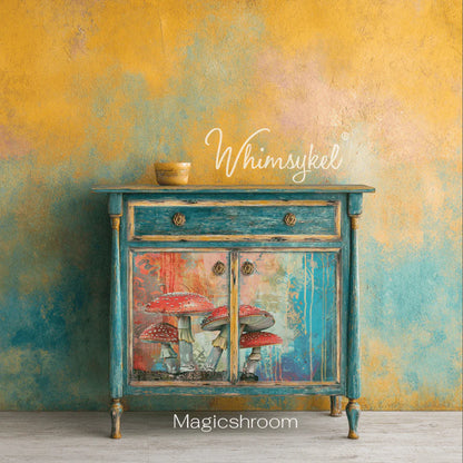 Magicshrooms - Decoupage Tissue Paper   10" x 14"