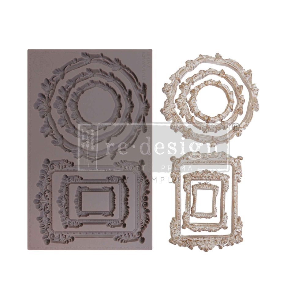 ASTRID – 1 PC, 5″X8″X8MM- Decor Mould