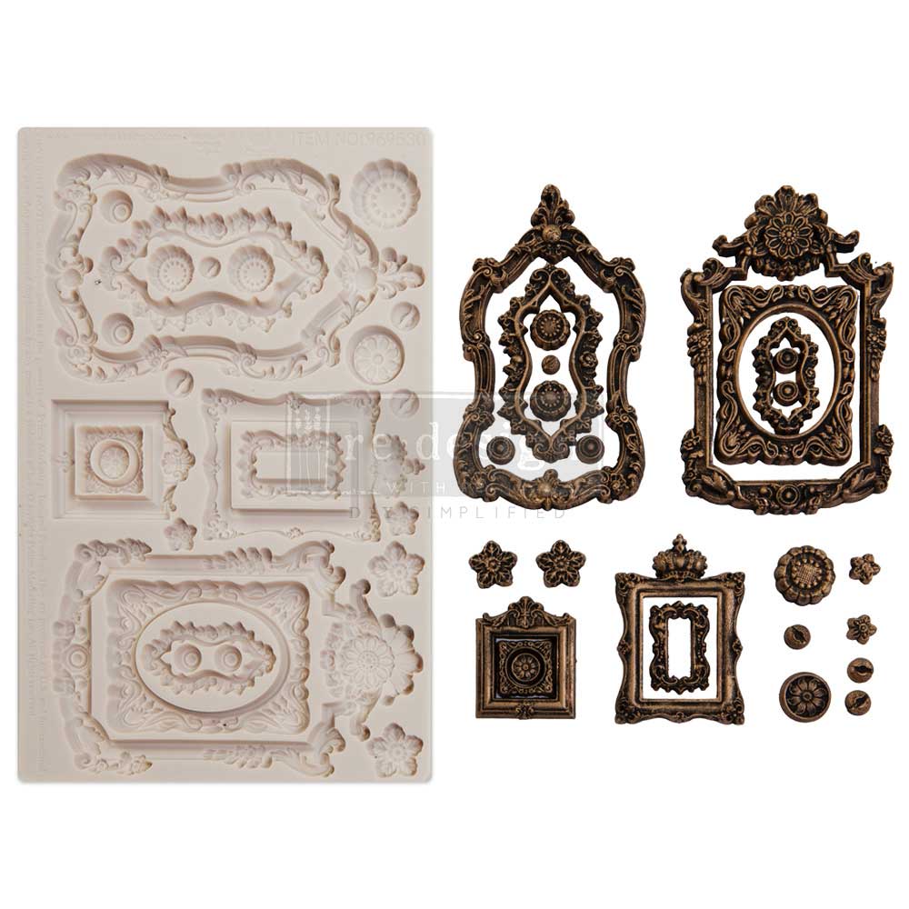 Ornate Frames Moulds - Decor Moulds - Finnabair - Redesign with Prima