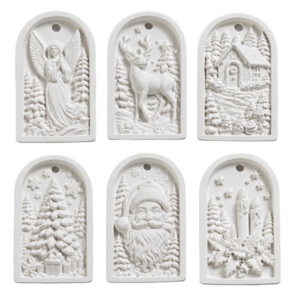PRE-ORDER MelodyCast | Paint-Tap-Play Christmas Ornaments (Set of 6)