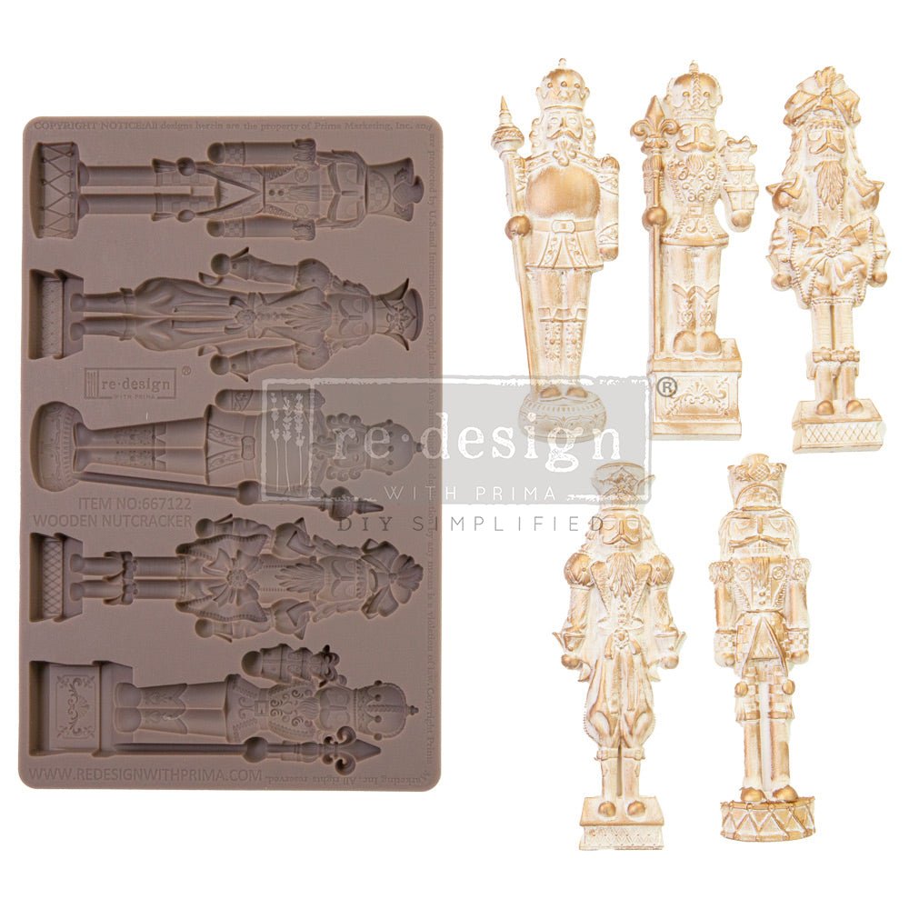 Nutcrackers- Decor Mould - Redesign with Prima - Limited Edition