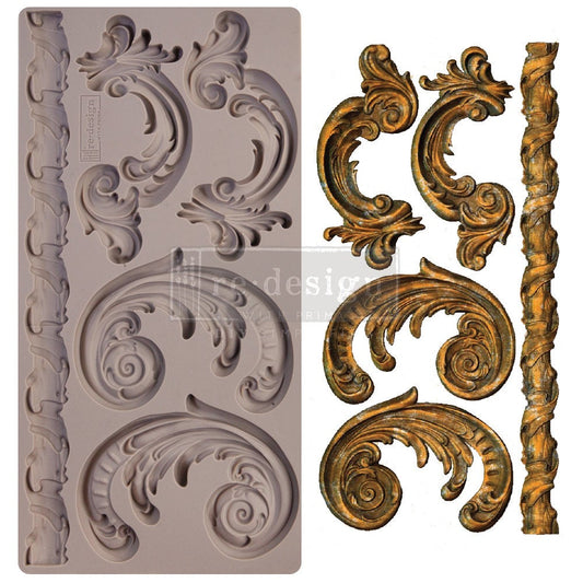 Lilian Scrolls - Decor Mould