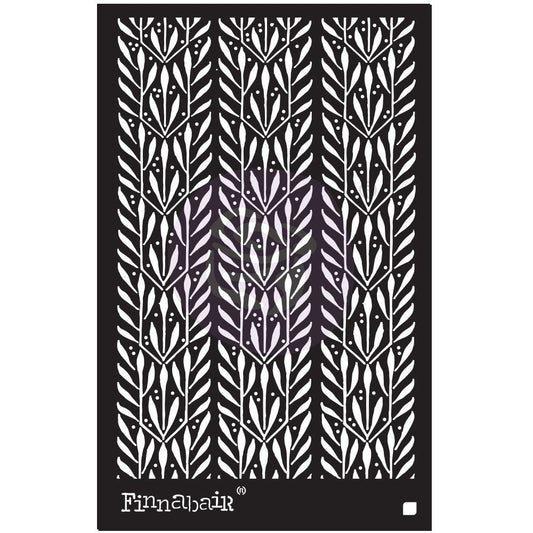 LAURELS stencil by Finnabair - Reedesign with Prima – 6"X9"