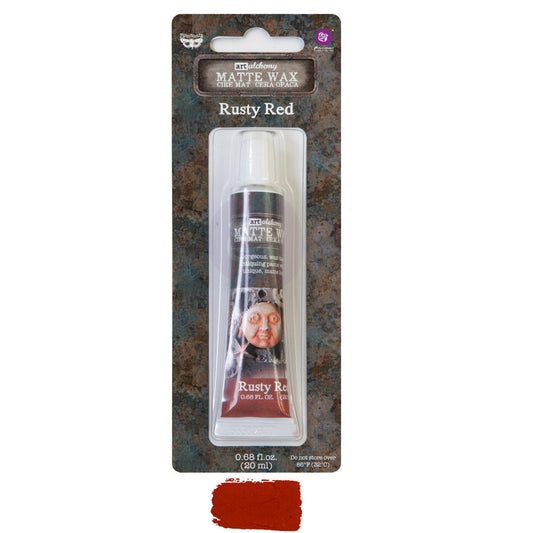 Rusty Red Decor wax by Art Alchemy!