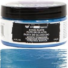 Mystic Turquoise- Finnabair Art Extravagance Icing Paste - Redesign with Prima