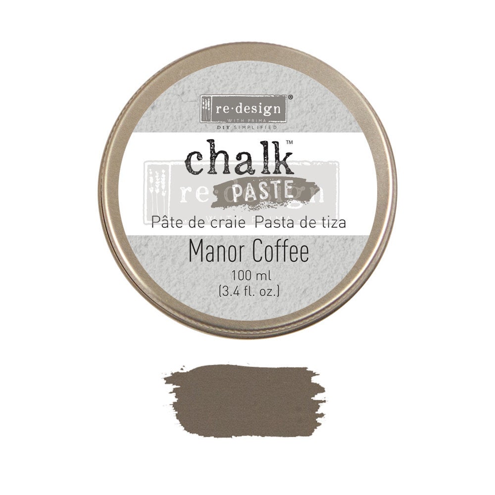 Manor Coffee Chalk Paste by Redesign with Prima!