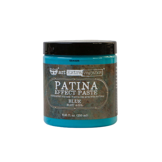 Blue Patina Paste -Finnabair Art Extravagance Patina Effect -Redesign with Prima