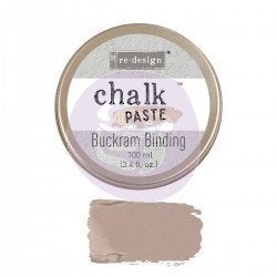 Buckram binding chalk paste!