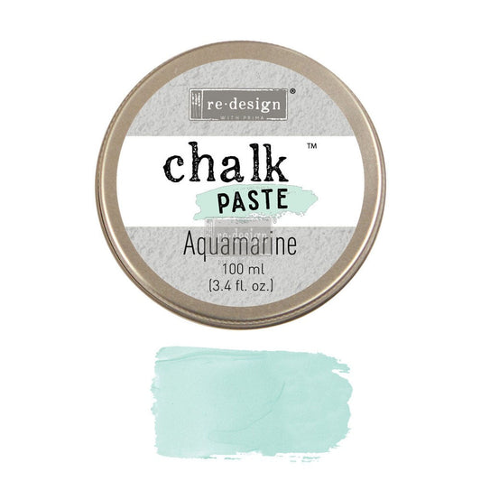 Aquamarine - Chalk Paste by Redesign with Prima! Great for Stencils!