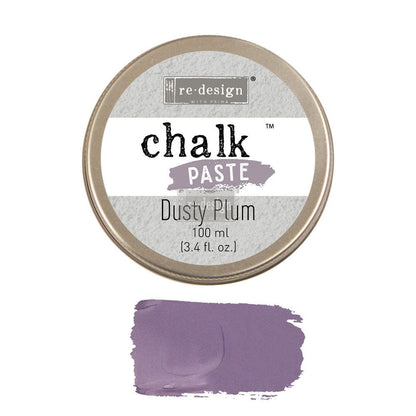 Dusty Plum - Chalk Paste by Redesign with Prima! Great for Stencils!