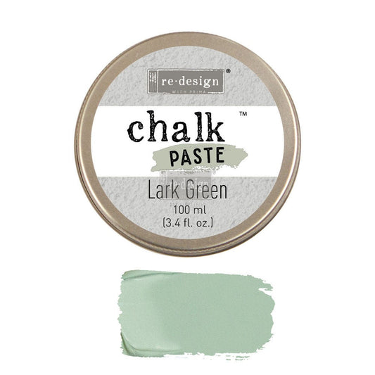 Lark Green - Chalk Paste by Redesign with Prima! Great for Stencils!